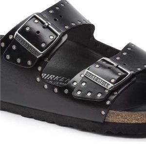 Birkenstock metal studded sandals